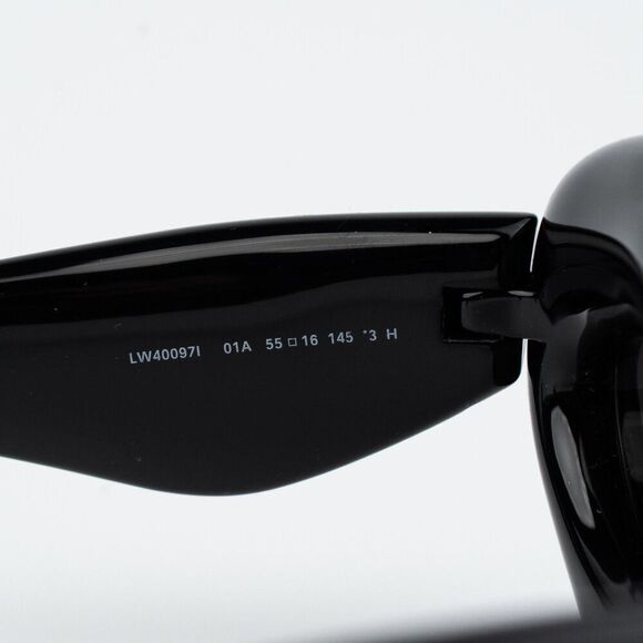 Loewe INFLATED Women Sunglasses Black Grey Cat Eye LW40097I 01A NEW AUTHENTIC main image 7